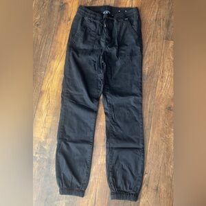 American Eagle Outfitters Black Next Level Stretch Joggers.